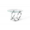 Olympia Glass Swivel Extending Coffee Table