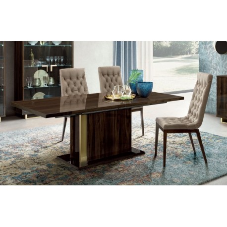 Volare Walnut Extending Dining Table - CP