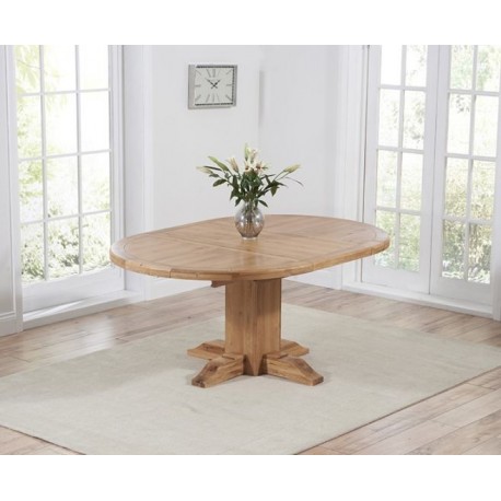 Turin Oak Extending Dining Table
